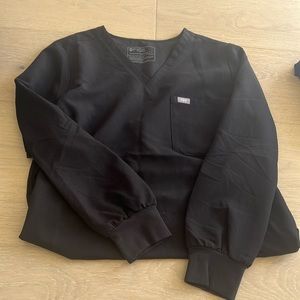 FIGS LONG SLEEVE SCRUB TOP